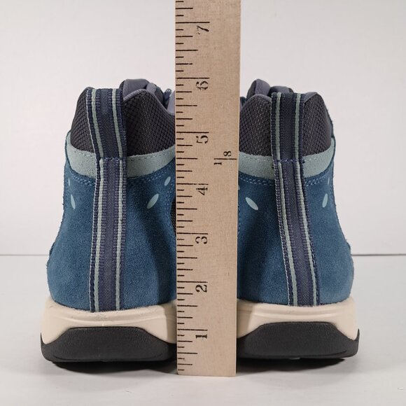 NEW LL Bean Hiking Boots Women 8 WIDE Trail Model 4 Slate Raw Indigo 299640 - Picture 10 of 15